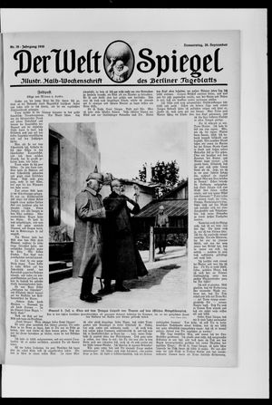 Berliner Tageblatt und Handels-Zeitung vom 28.09.1916
