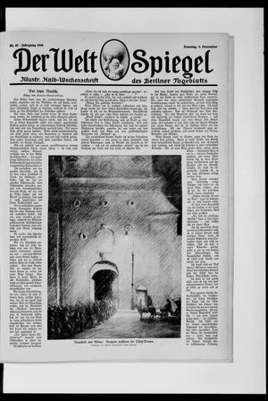 Berliner Tageblatt und Handels-Zeitung vom 03.12.1916