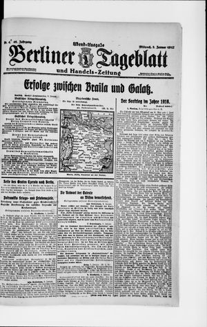 Berliner Tageblatt und Handels-Zeitung vom 03.01.1917