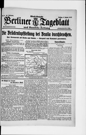 Berliner Tageblatt und Handels-Zeitung vom 05.01.1917