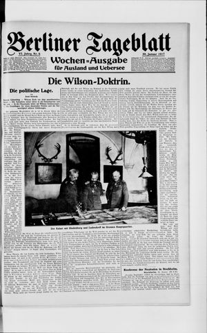 Berliner Tageblatt und Handels-Zeitung vom 30.01.1917