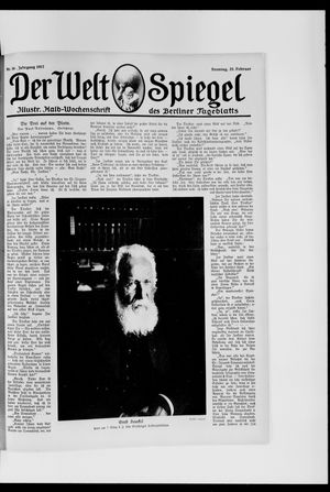 Berliner Tageblatt und Handels-Zeitung vom 25.02.1917
