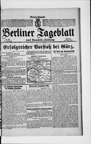 Berliner Tageblatt und Handels-Zeitung vom 28.03.1917