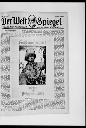 Berliner Tageblatt und Handels-Zeitung vom 01.04.1917