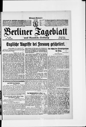 Berliner Tageblatt und Handels-Zeitung vom 10.05.1917