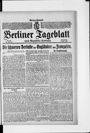 Berliner Tageblatt und Handels-Zeitung vom 12.05.1917