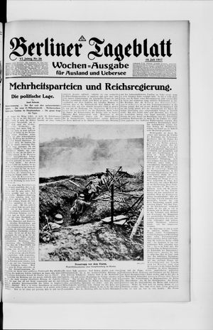 Berliner Tageblatt und Handels-Zeitung vom 10.07.1917