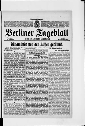 Berliner Tageblatt und Handels-Zeitung vom 05.09.1917