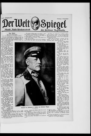 Berliner Tageblatt und Handels-Zeitung on Sep 9, 1917