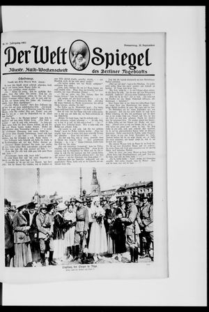 Berliner Tageblatt und Handels-Zeitung vom 20.09.1917