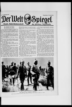 Berliner Tageblatt und Handels-Zeitung vom 27.09.1917