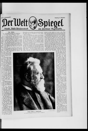 Berliner Tageblatt und Handels-Zeitung vom 21.10.1917