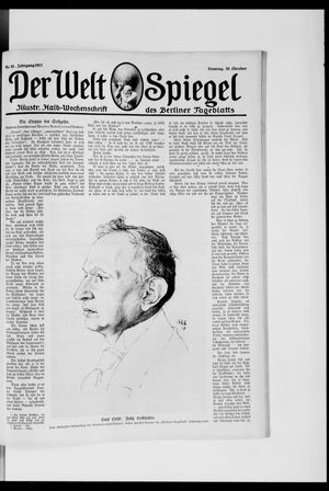 Berliner Tageblatt und Handels-Zeitung vom 28.10.1917