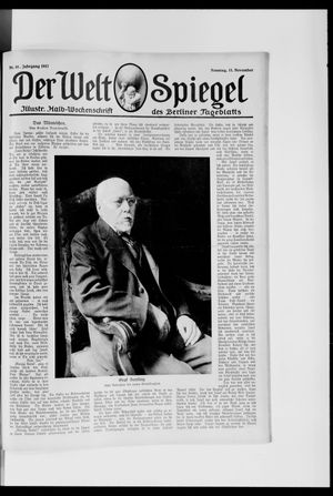 Berliner Tageblatt und Handels-Zeitung vom 11.11.1917