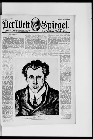 Berliner Tageblatt und Handels-Zeitung vom 25.11.1917