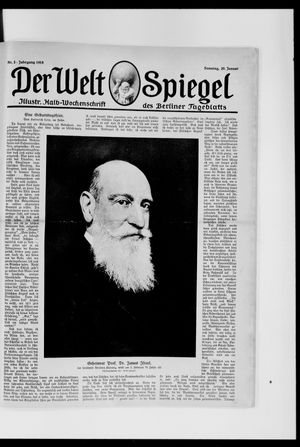 Berliner Tageblatt und Handels-Zeitung vom 20.01.1918
