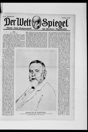 Berliner Tageblatt und Handels-Zeitung vom 26.05.1918