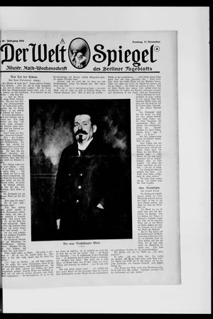 Berliner Tageblatt und Handels-Zeitung vom 17.11.1918
