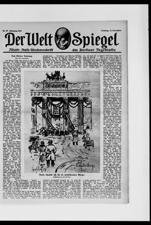 Berliner Tageblatt und Handels-Zeitung vom 15.12.1918