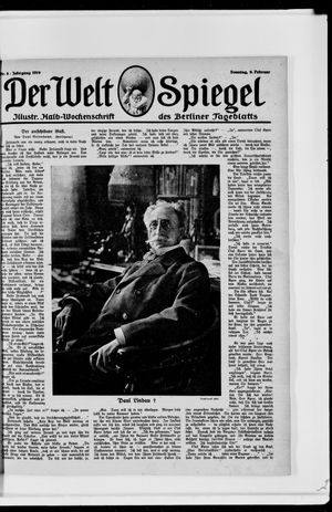 Berliner Tageblatt und Handels-Zeitung vom 09.02.1919