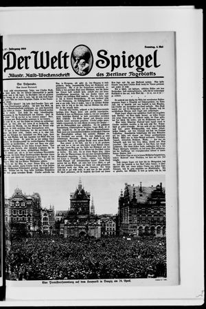 Berliner Tageblatt und Handels-Zeitung on May 4, 1919