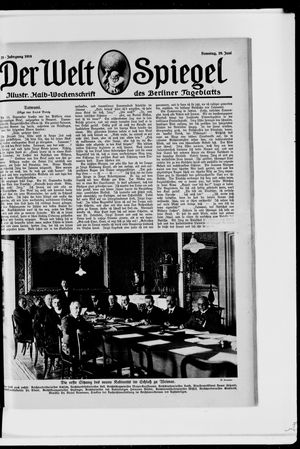 Berliner Tageblatt und Handels-Zeitung vom 29.06.1919
