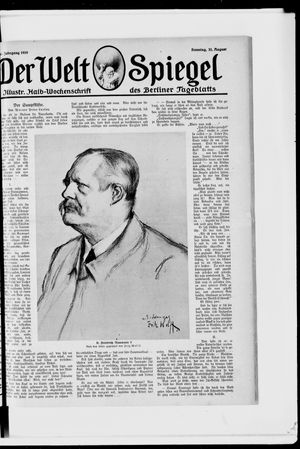 Berliner Tageblatt und Handels-Zeitung vom 31.08.1919