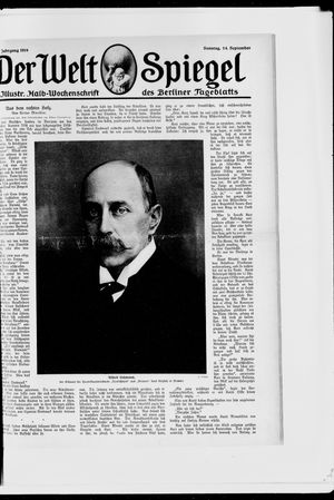 Berliner Tageblatt und Handels-Zeitung vom 14.09.1919