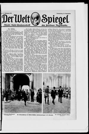Berliner Tageblatt und Handels-Zeitung vom 25.09.1919