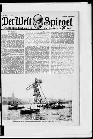 Berliner Tageblatt und Handels-Zeitung on Nov 2, 1919