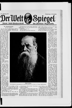 Berliner Tageblatt und Handels-Zeitung vom 27.11.1919