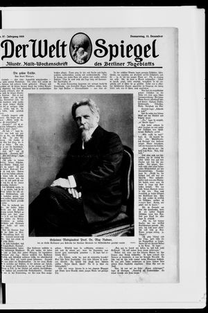 Berliner Tageblatt und Handels-Zeitung vom 11.12.1919