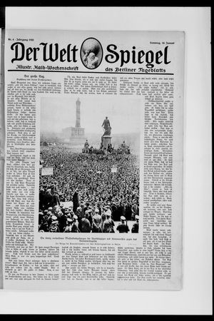 Berliner Tageblatt und Handels-Zeitung vom 18.01.1920