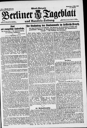 Berliner Tageblatt und Handels-Zeitung vom 04.03.1920