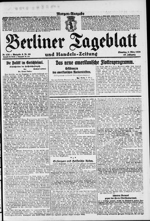 Berliner Tageblatt und Handels-Zeitung vom 09.03.1920