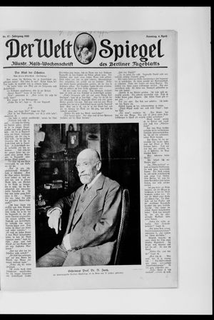 Berliner Tageblatt und Handels-Zeitung on Apr 4, 1920
