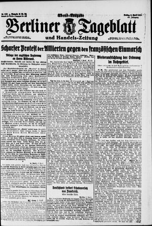 Berliner Tageblatt und Handels-Zeitung vom 09.04.1920