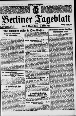 Berliner Tageblatt und Handels-Zeitung vom 05.05.1920
