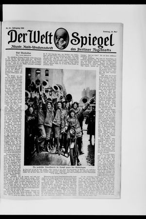 Berliner Tageblatt und Handels-Zeitung vom 23.05.1920