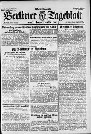 Berliner Tageblatt und Handels-Zeitung on Jun 2, 1920