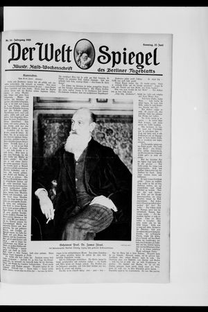 Berliner Tageblatt und Handels-Zeitung vom 27.06.1920