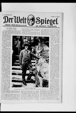 Berliner Tageblatt und Handels-Zeitung vom 15.08.1920