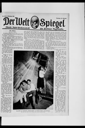 Berliner Tageblatt und Handels-Zeitung vom 24.10.1920