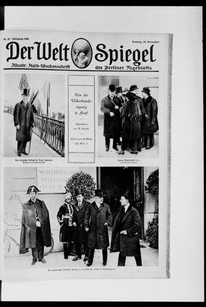 Berliner Tageblatt und Handels-Zeitung vom 28.11.1920