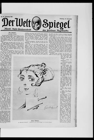 Berliner Tageblatt und Handels-Zeitung vom 12.12.1920