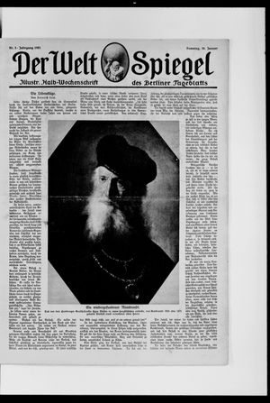 Berliner Tageblatt und Handels-Zeitung on Jan 16, 1921