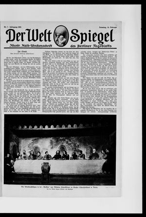 Berliner Tageblatt und Handels-Zeitung vom 13.02.1921