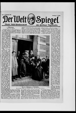 Berliner Tageblatt und Handels-Zeitung on Mar 27, 1921