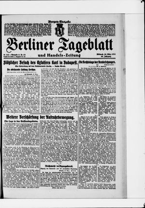Berliner Tageblatt und Handels-Zeitung vom 30.03.1921