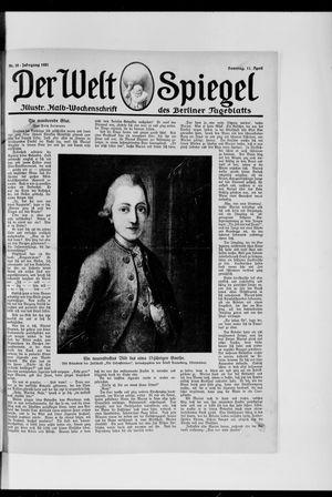 Berliner Tageblatt und Handels-Zeitung vom 18.04.1921
